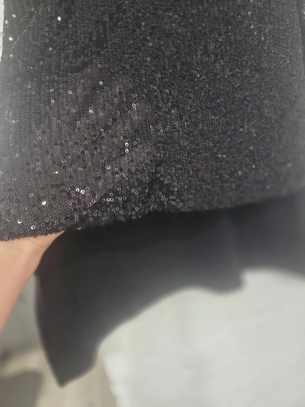 Michael Kors Black Sequined V-Neck Camisole